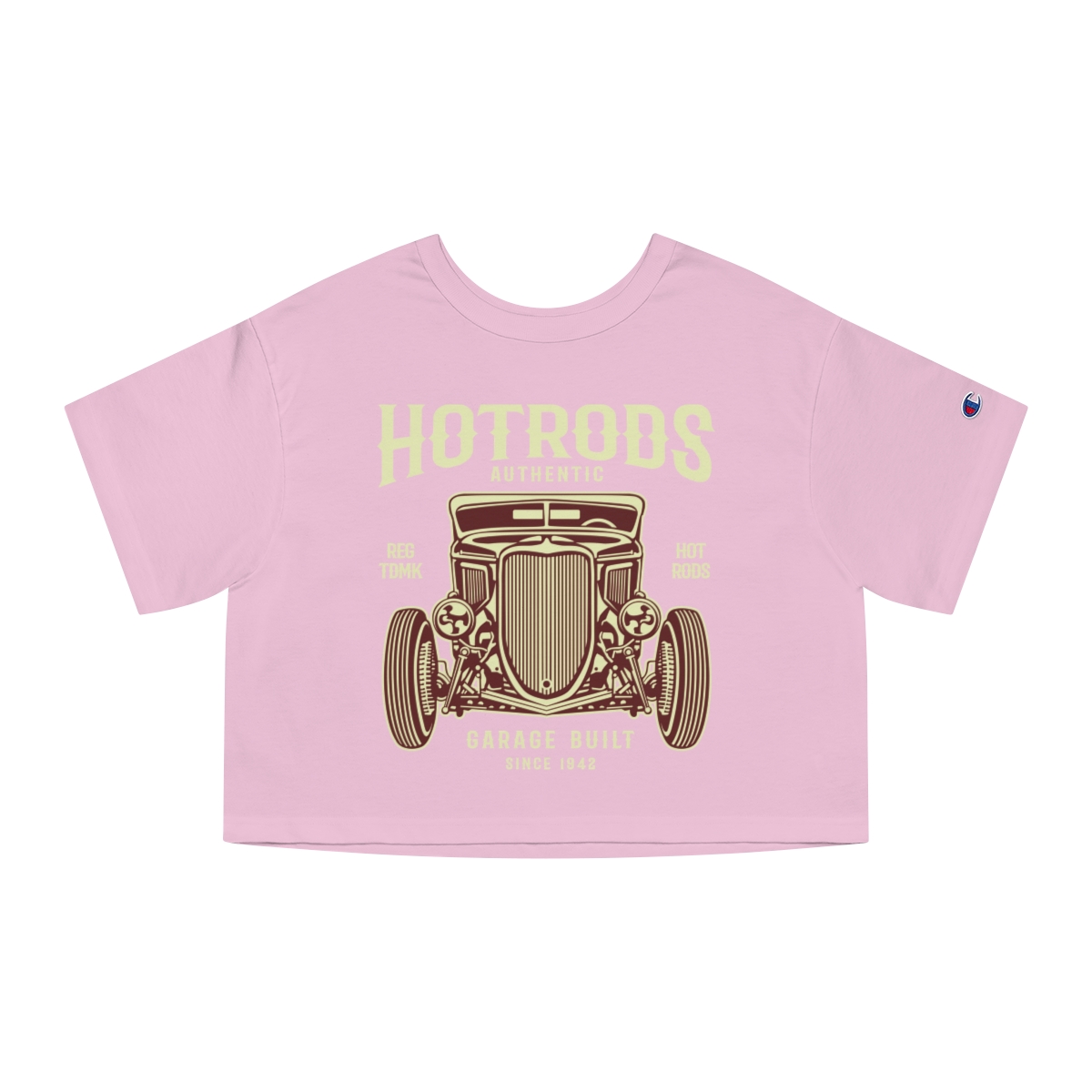 Hot Rod 001 Champion Women’s Heritage Cropped T-Shirt
