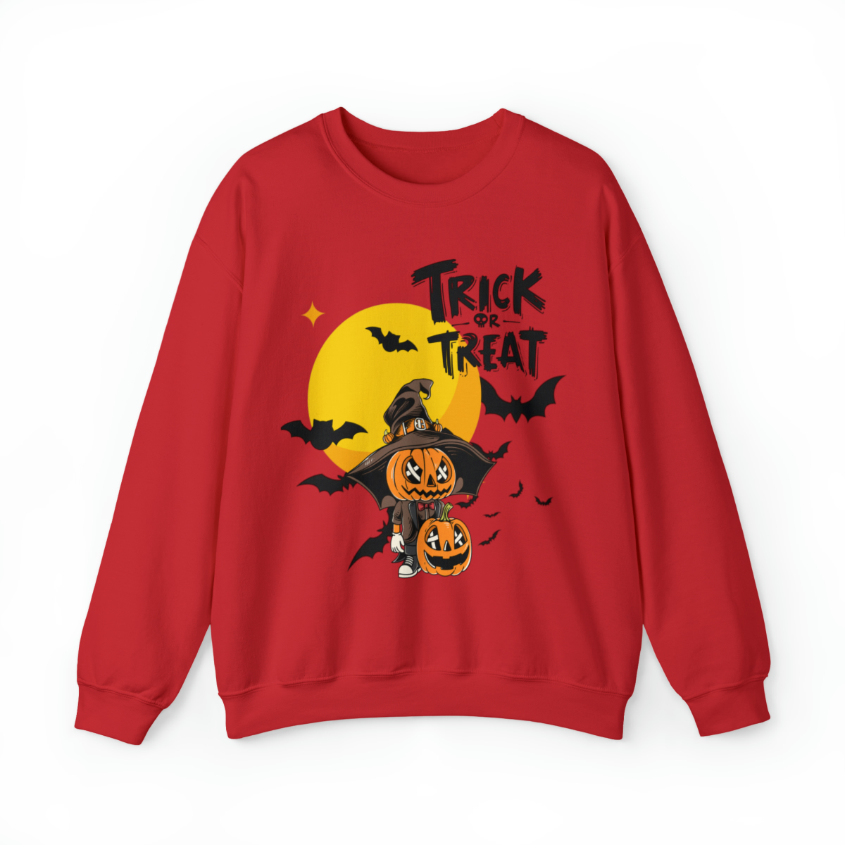 Trick or treat 002 Unisex Heavy Blend™ Crewneck Sweatshirt