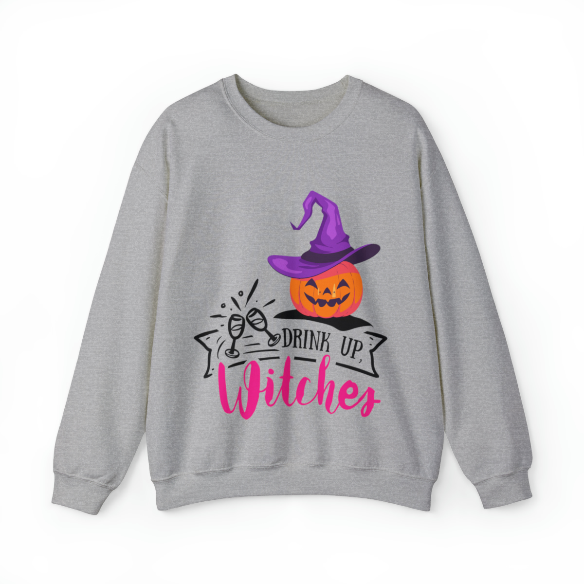 Drink up witches  Unisex Heavy Blend™ Crewneck Sweatshirt