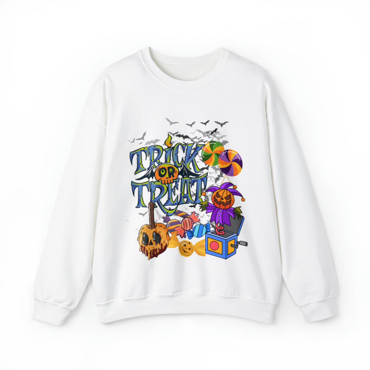 Trick or treat Unisex Heavy Blend™ Crewneck Sweatshirt