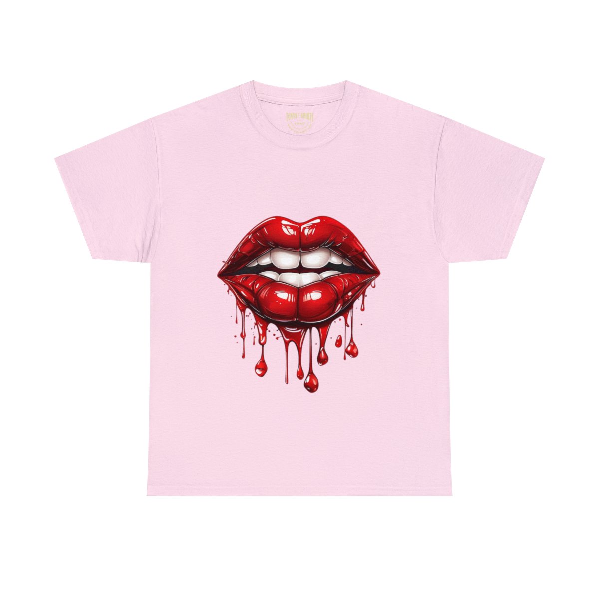 Lips with your Name   Unisex Heavy Cotton Tee
